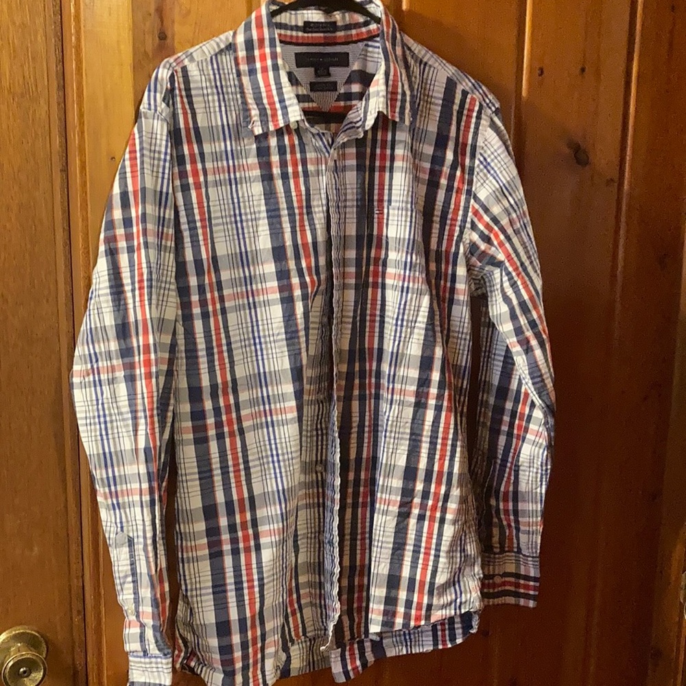 Tommy Hilfiger plaid shirt